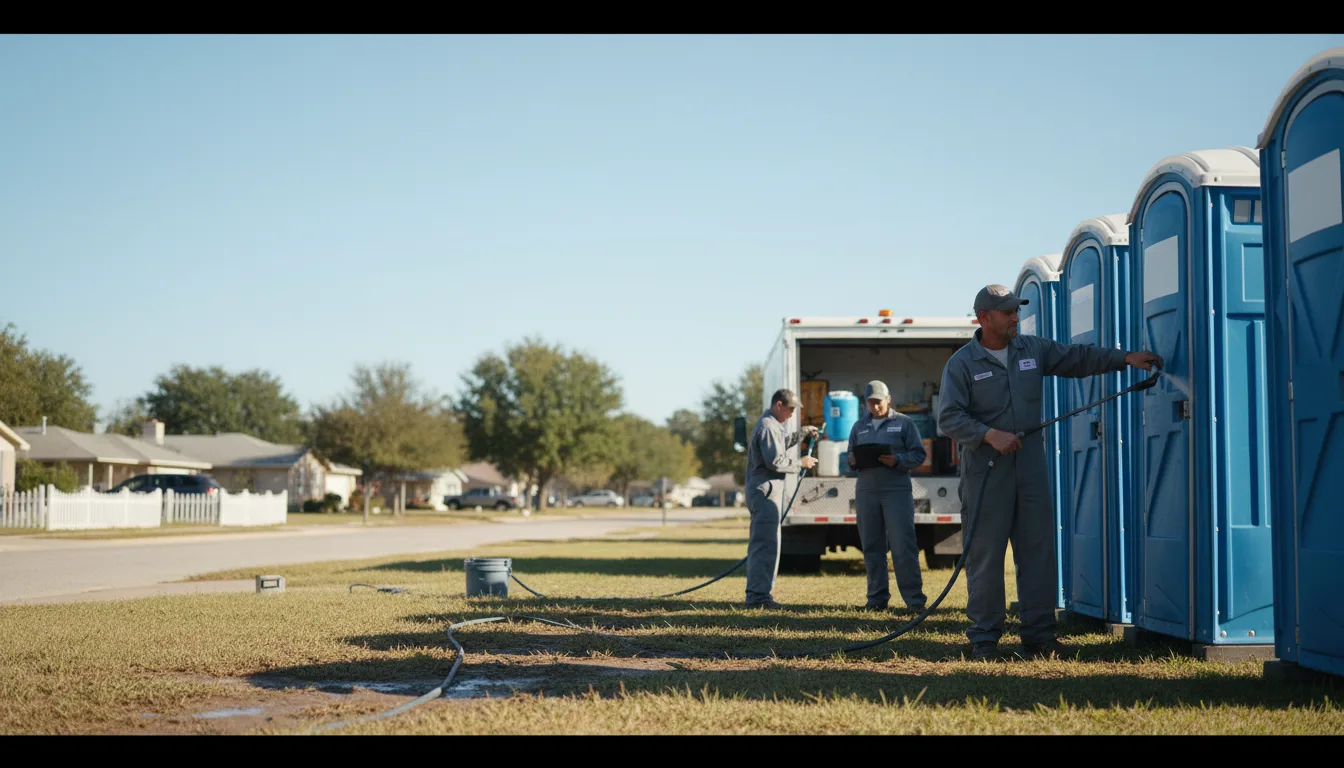 Long-Term Portable Toilet Rental in Ogden, IL near me